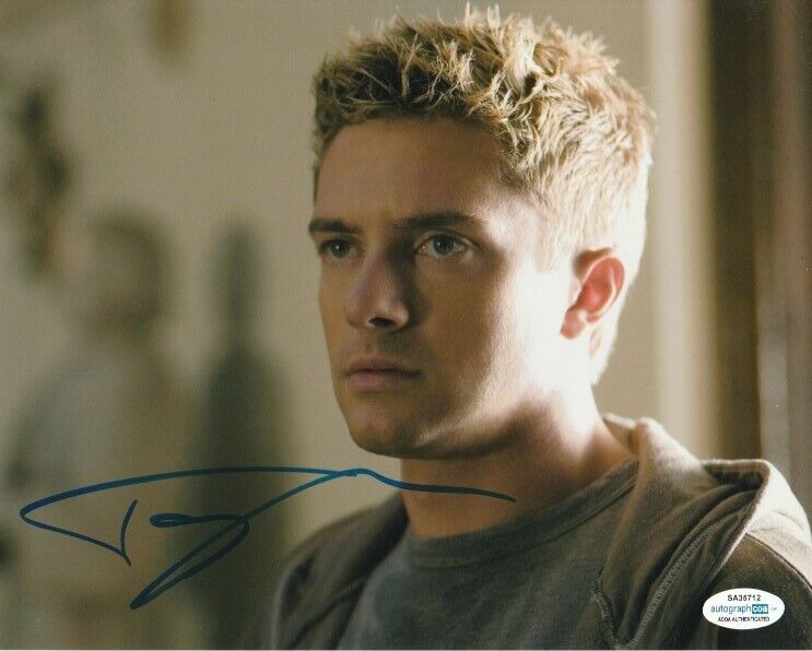 TOPHER GRACE SIGNED SPIDERMAN 3 8x10 Photo Poster painting! VENOM 70's SHOW ACOA COA EXACT PROOF