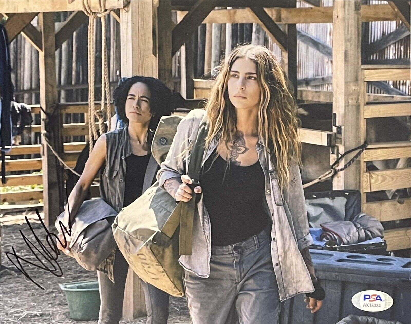 Nadia Hilker Signed Autographed The Walking Dead 8x10 Photo Poster painting PSA/DNA