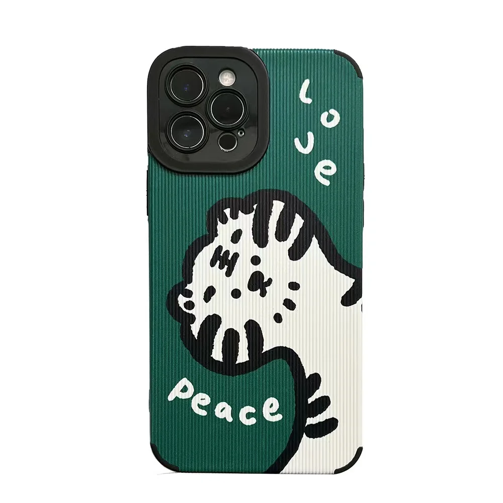 Love Peace Tiger Phone Case