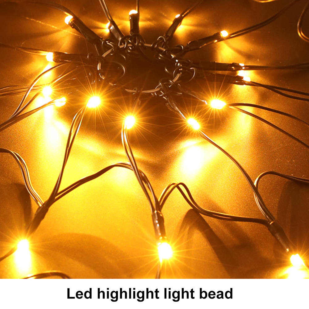 

LED Artificial Spider Web Designed String Lights for Halloween Party Decor, 501 Original