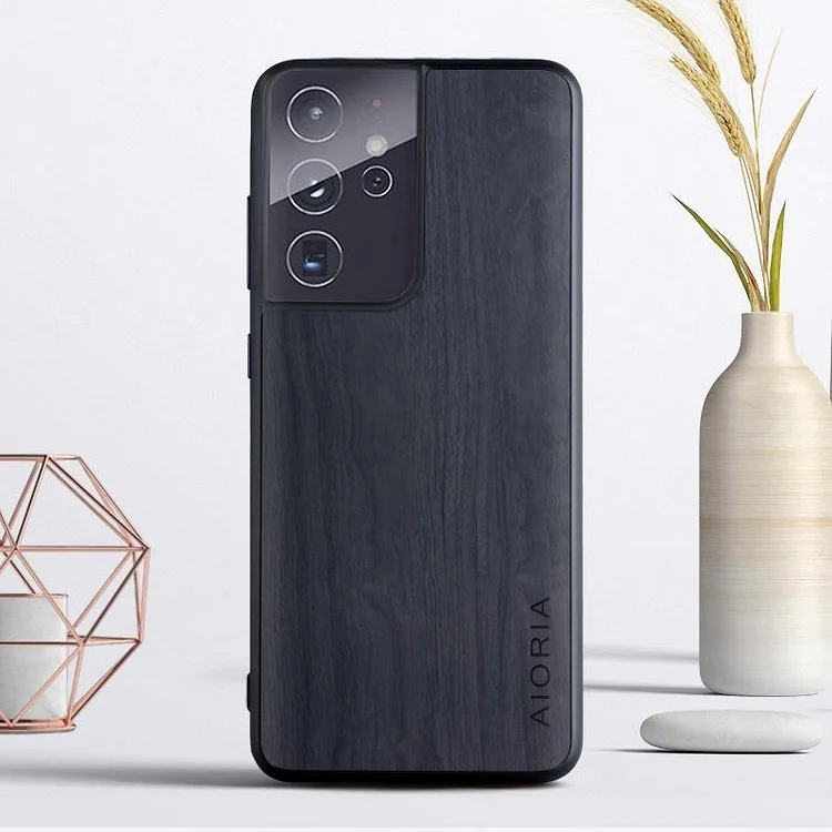 2021 Luxury Wood Grain Phone Case For Samsung S21 Ultra Plus S20 Note 20 A72 5G