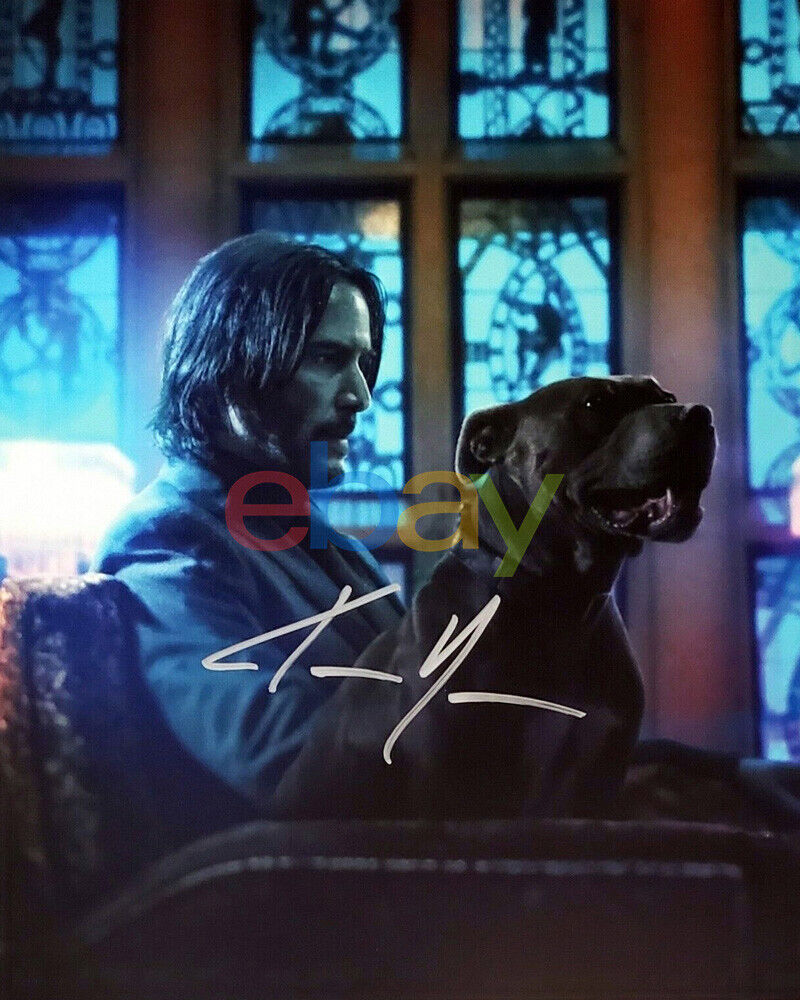 Keanu Reeves - John Wick - Signed 8x10 - Autographed Photo Poster painting REPRINT