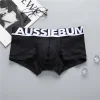 Cotton man underwear low waisted letters belt trendy plus size Skin-Friendly comfortable sweat-absorbing boxer shorts