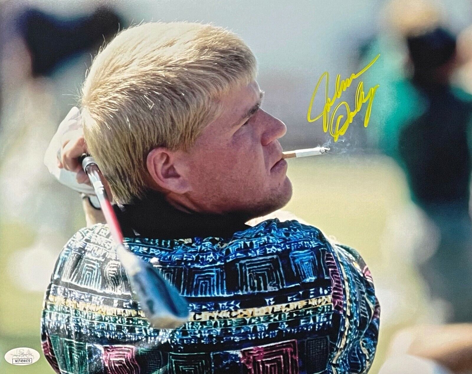 JOHN DALY Autograph SIGNED 11x14 Photo Poster painting 94 Turnberry Resort PGA Championship JSA