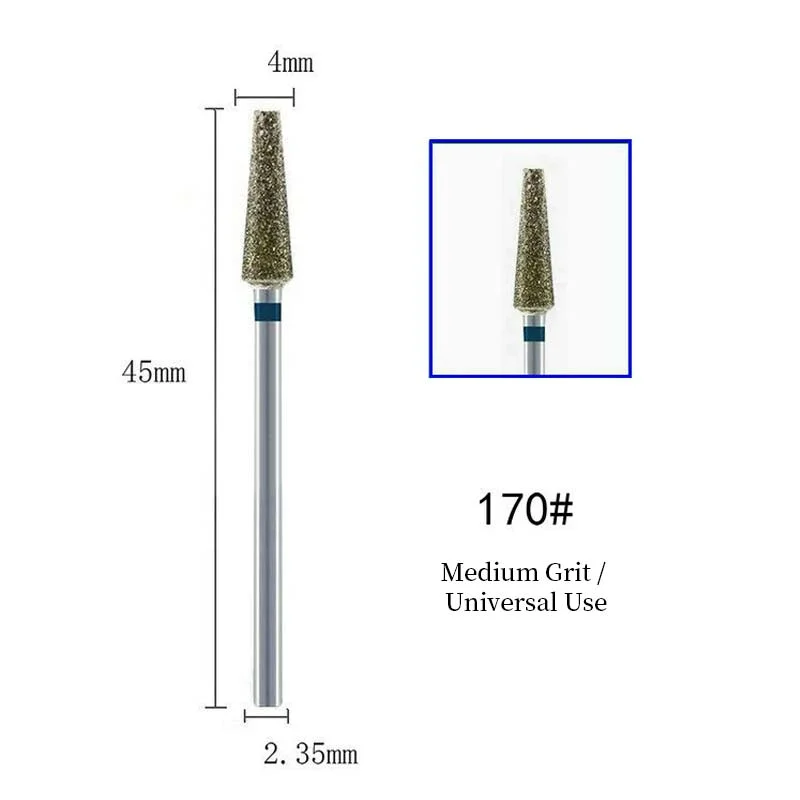 Nail Drill Grinding Bit Holder Box Display Storage Container Nail Polishing Head Stand Metal Organizer Case Nail Drill Bits Tool-Nail Inspo