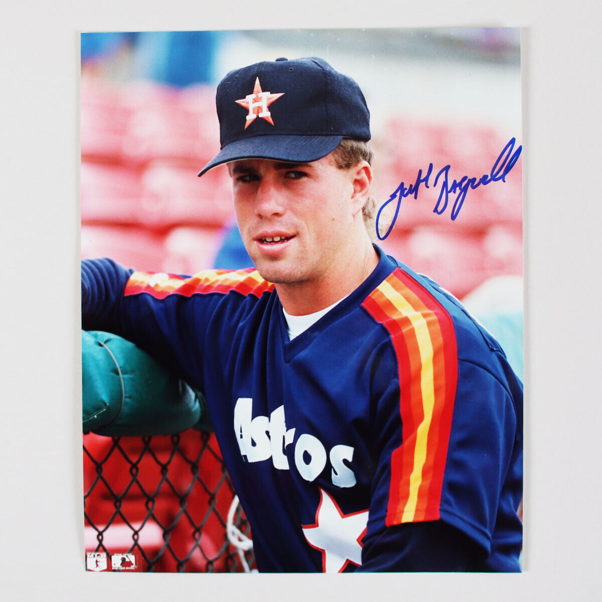 Jeff Bagwell Signed Photo Poster painting 8x10 Astros - COA