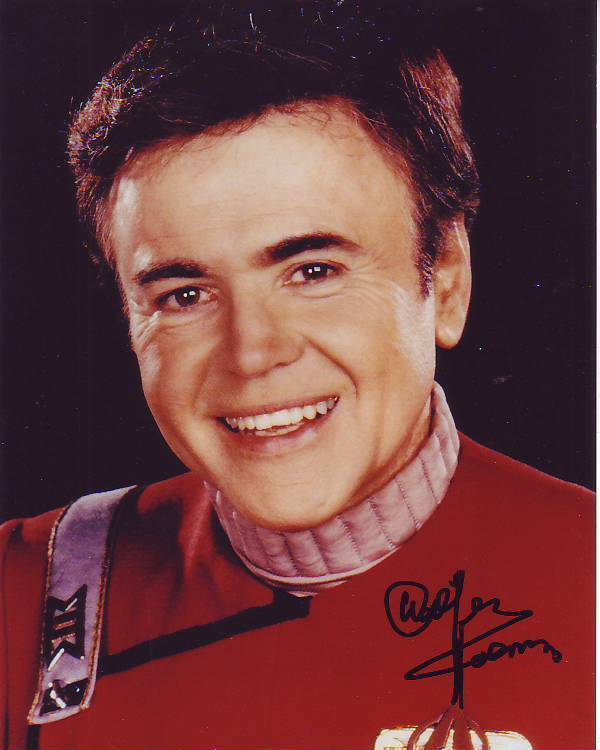 WALTER KOENIG signed autographed STAR TREK PAVEL CHEKOV Photo Poster painting