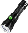 APLOS AP04 Scuba Diving Flashlight, 4000 Lumen Dive Light with Stepless Dimming, IPX8 Waterproof Underwater Dive Torch with Rechargeable Battery & Charger APLOS Dive Light Official