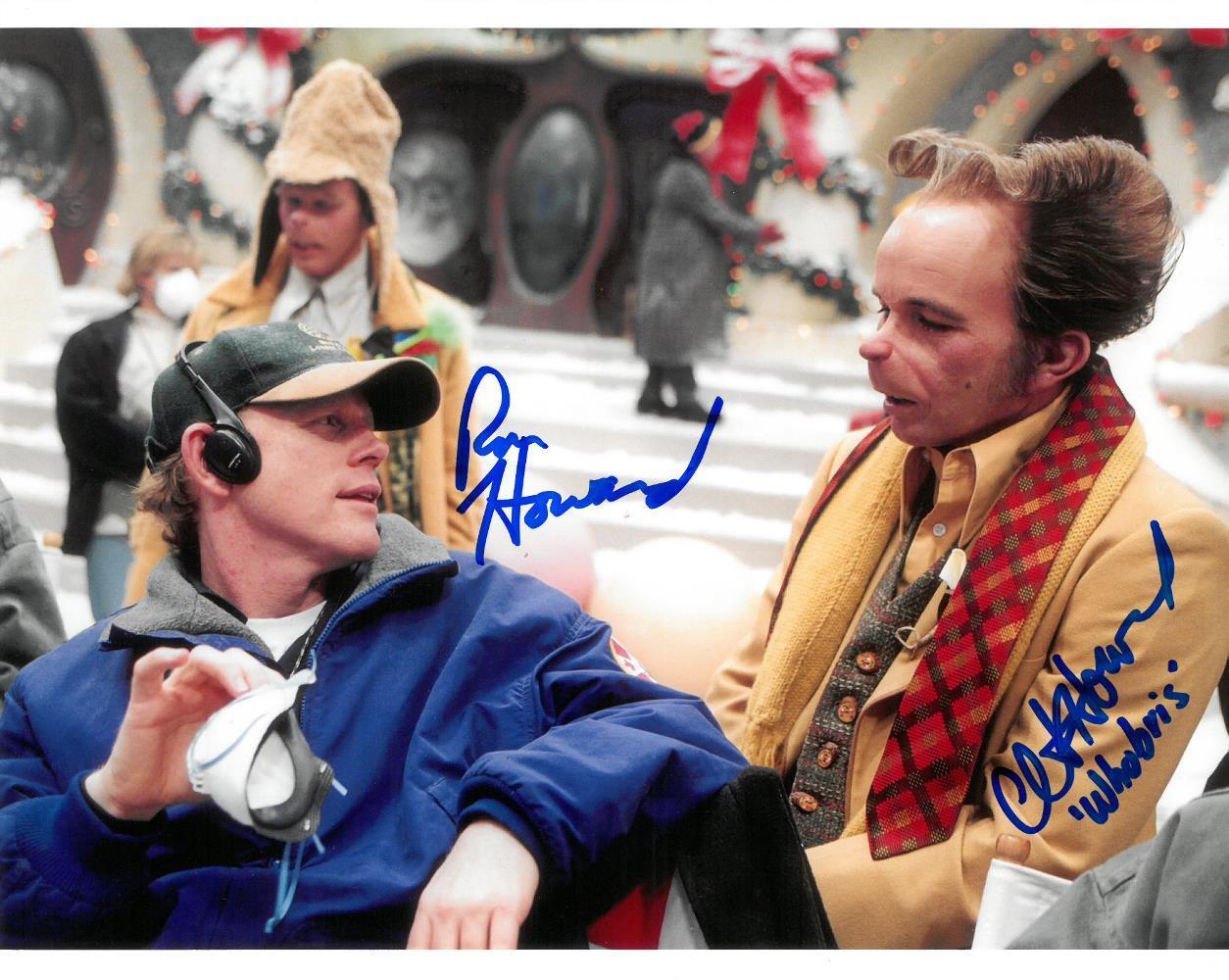 Ron Howard/Clint Howard Signed Grinch Autographed 8x10 Photo Poster painting PSA/DNA #B78885