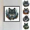Wolf - Round AB Drills Diamond Painting(45x45cm)