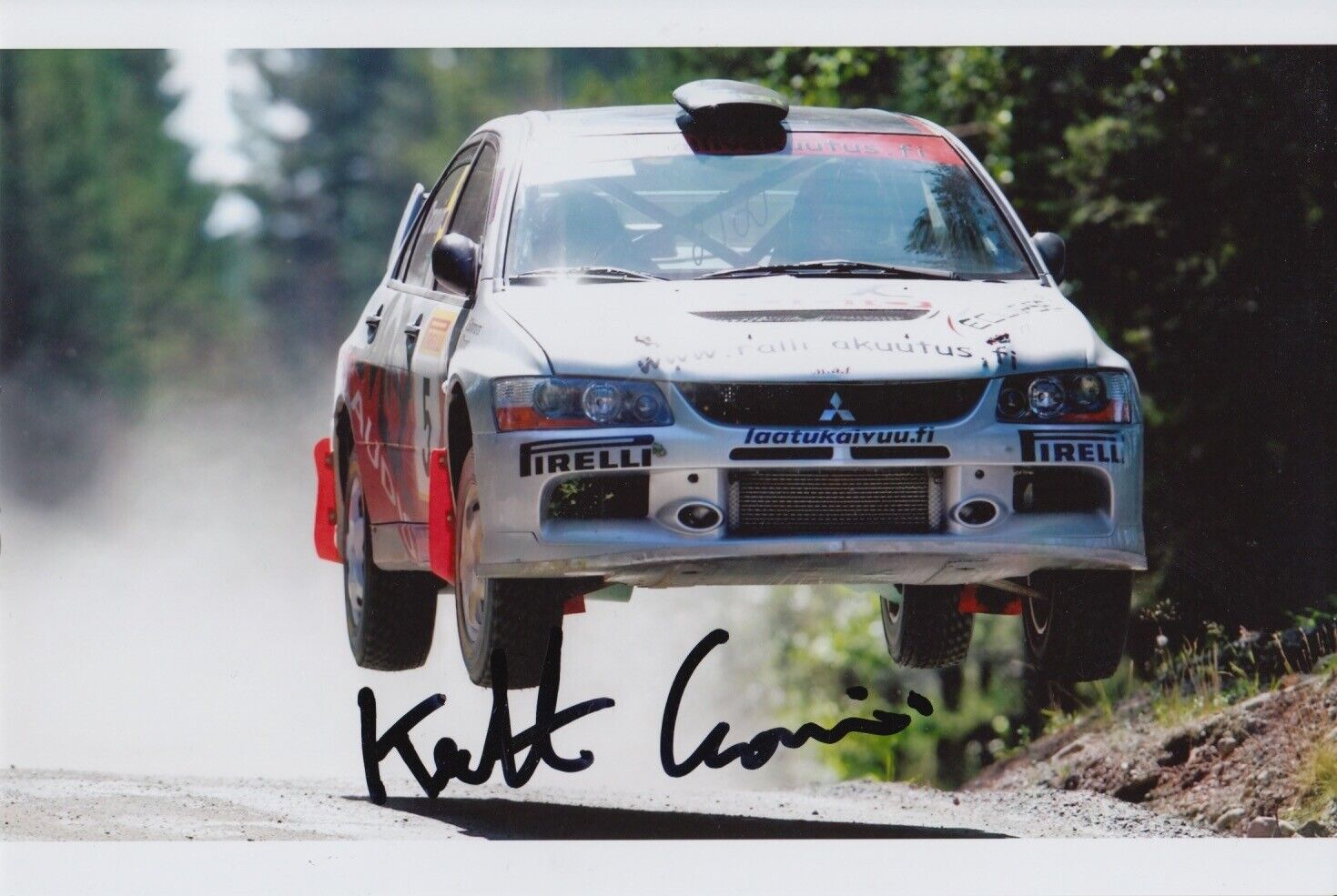 Keith Cronin Hand Signed 7x5 Photo Poster painting - Rally Autograph 3.