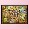 (Big Size)Disney Family - 11CT Stamped Cross Stitch - 100*70cm - Disney
