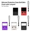 Silicone Protective Case Soft Cover with Lanyard for Trimui Brick Game Console