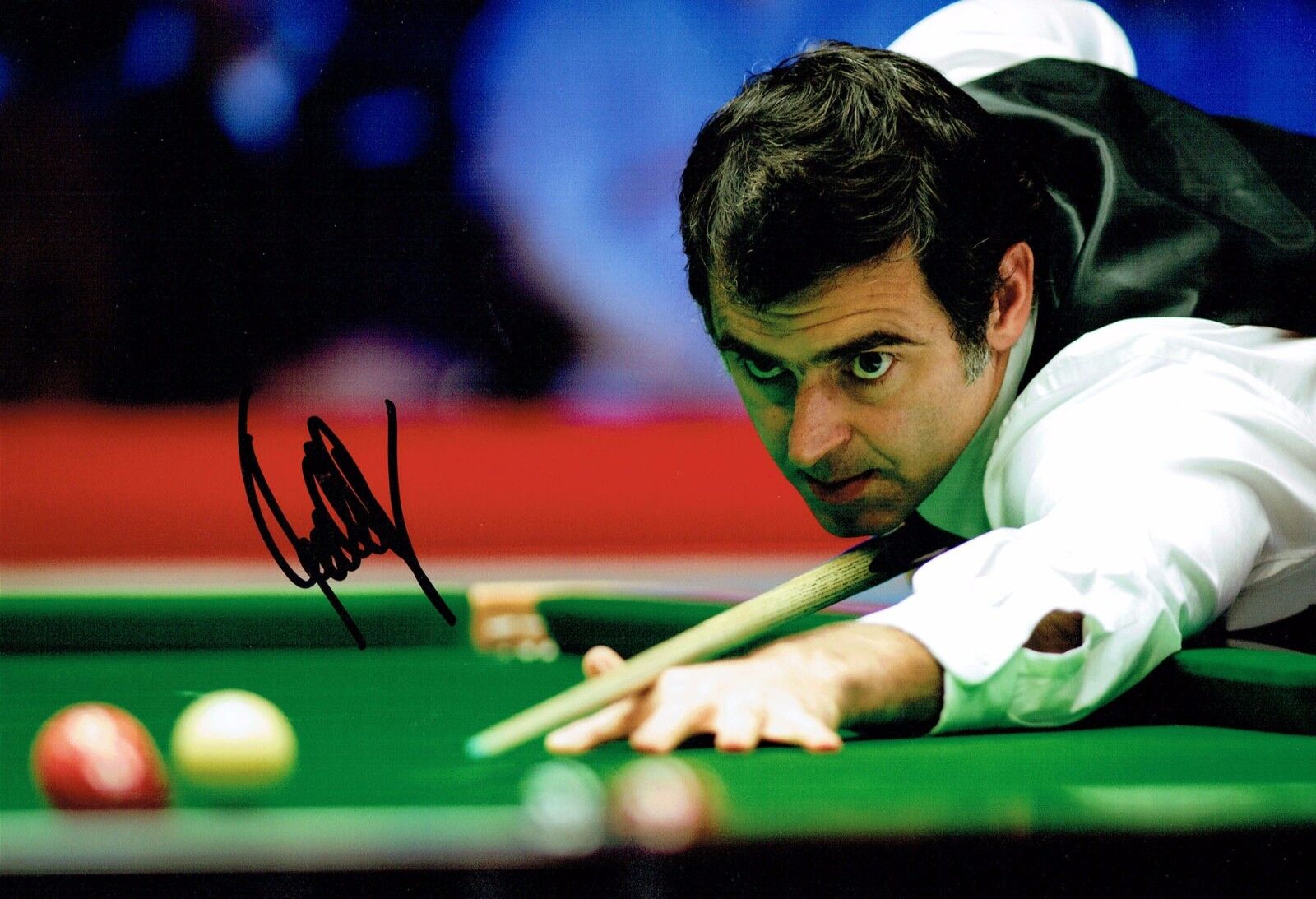 Ronnie O'SULLIVAN 2016 SIGNED Autograph 12x8 Photo Poster painting B AFTAL COA Snooker Champion