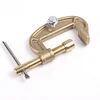 Electrode Clamp High Power Brass Ground Welding Earth Clamp G-shaped Ground Cabl