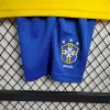 1994 Retro Kids Size Brazil Home Soccer Jersey 