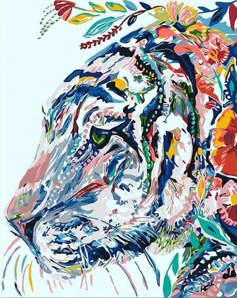 

Malayan Tiger – Paint By Numbers - 40*50CM, 501 Original