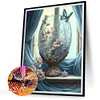 Diamond Painting -DIY Full Square Drill Butterfly Flower