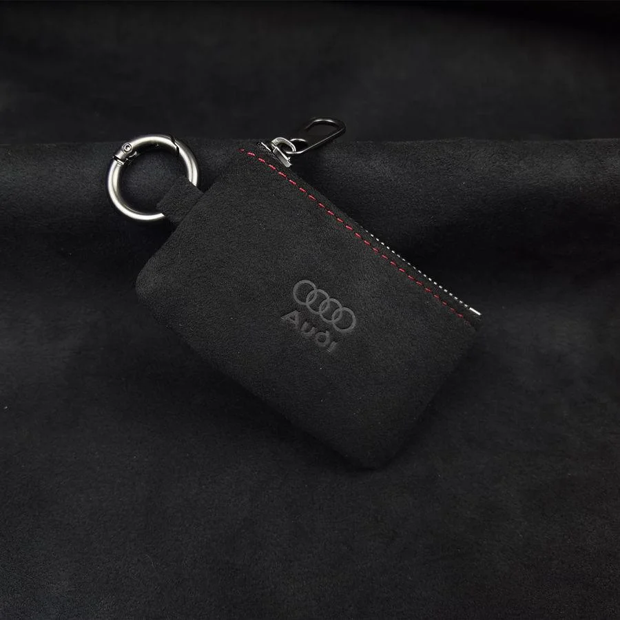 Car key high-end suede key bag