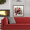 Cardinal-Full Round Diamond Painting 40*40CM