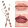 BIVANFE Lip Liner Cruelty Free Vegan Private Label Cosmetics Makeup Dark Brown Matte Waterproof Creamy Lipliner