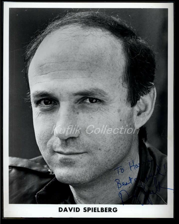 David Spielberg - Signed Autograph Headshot Photo Poster painting - Character Actor