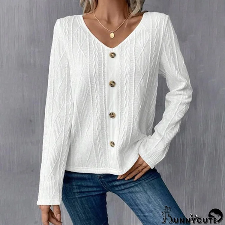 Vintage White Plain Top