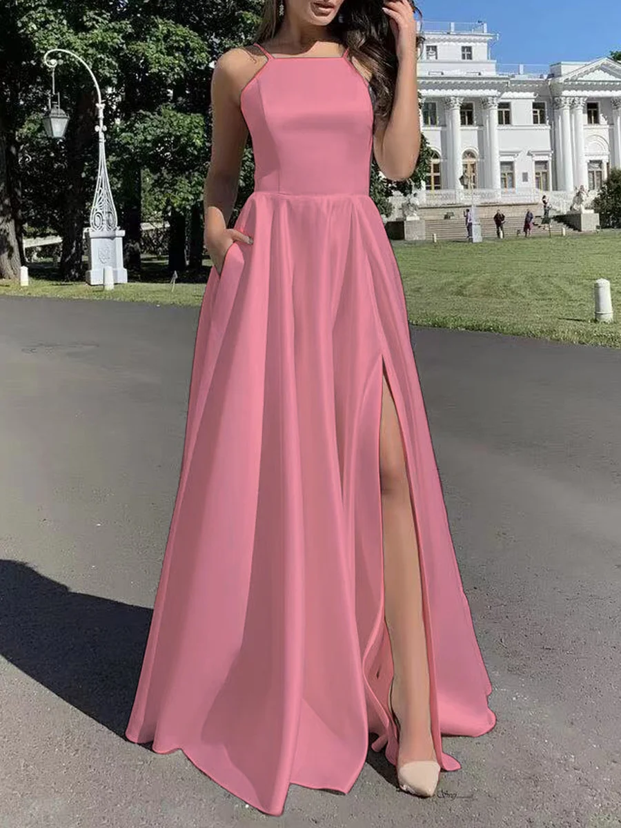 Uveng Uveng Summer New Women's Wish Dress Sleeveless Slings