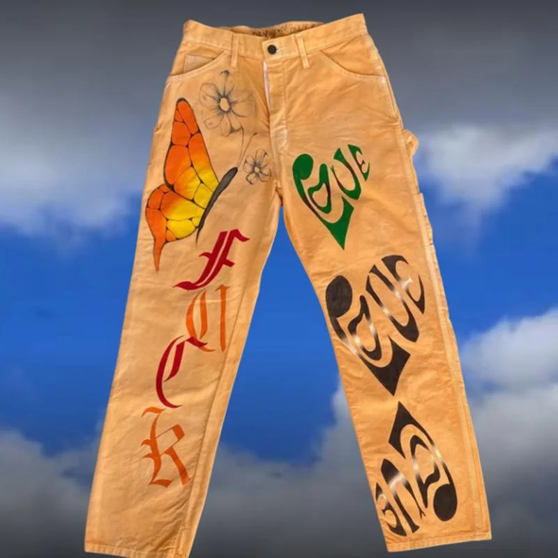 Unisex Creative Fashion Pants20