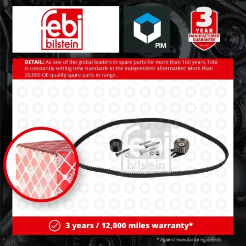 Timing Belt Kit fits CADILLAC Set 93178812S1 Febi Genuine Top Quality Guaranteed Parts