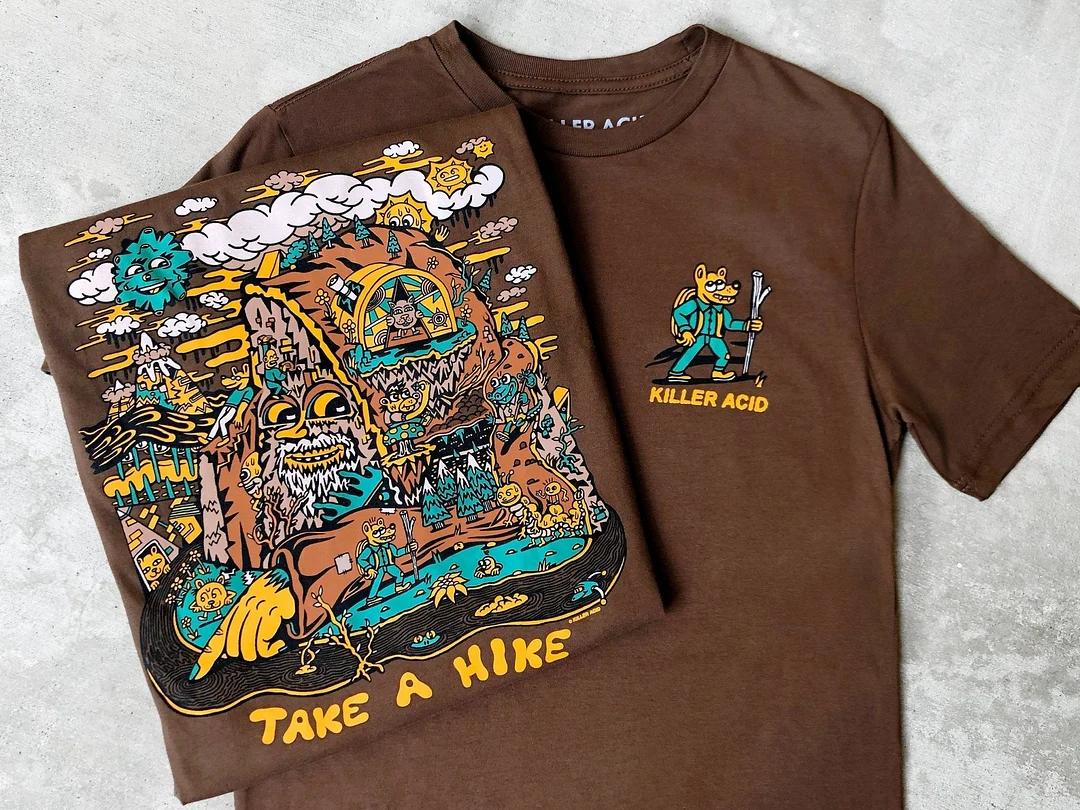 Take A Hike Chestnut T-Shirt