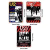 3PCS U2 - Ensemble de panneaux en m&eacute;tal(20*30cm/30*40cm) - Musique