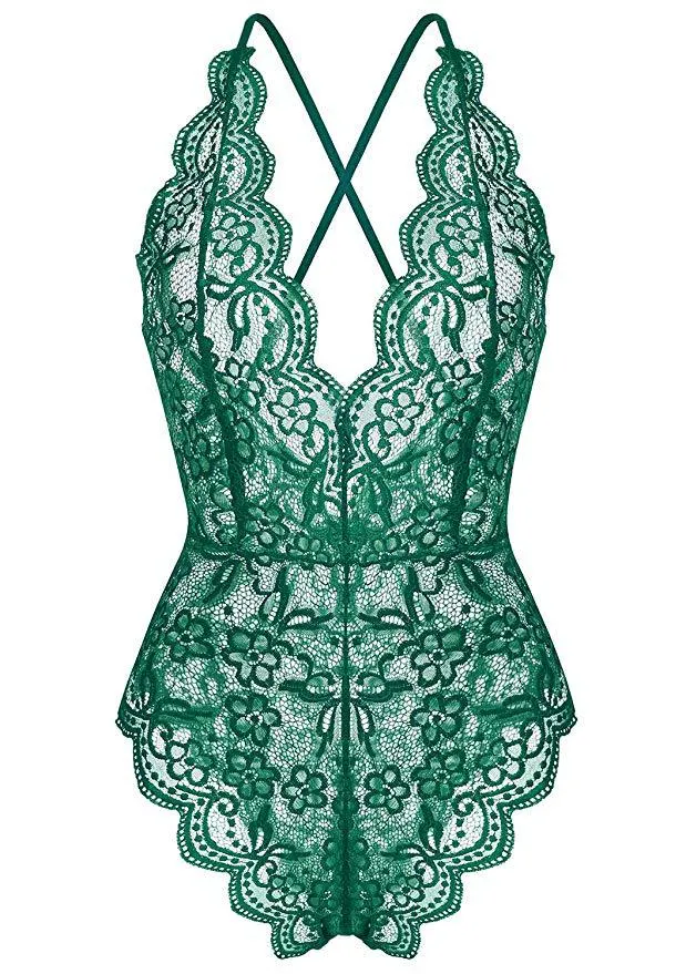 Churchf Sex Lingerie Sexy Multi-Colored Lace Perspective Leakage Back Women's Underwear