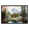 (Counted/Stamped) 11CT Mountain water-Cross Stitch 40*50cm/15.7x19.7in