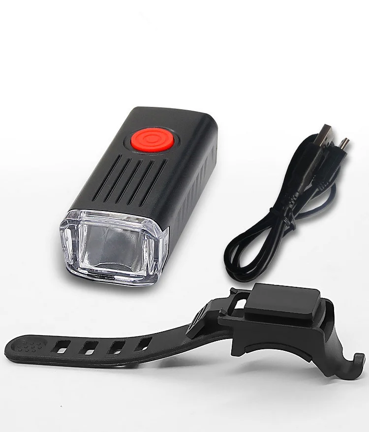 New USB rechargeable bicycle night riding strong light headlight