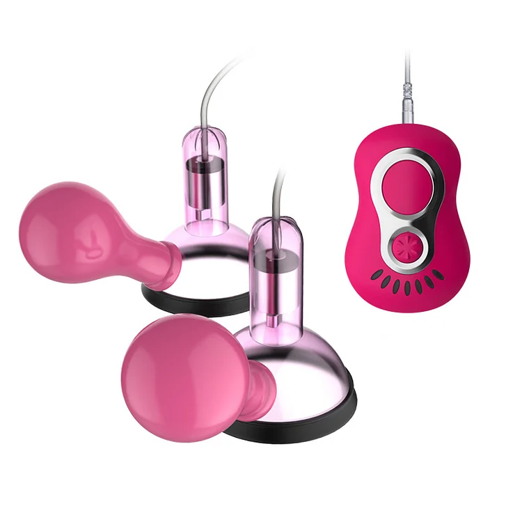 Nipple-stimulating Suction Cup Vibrator  Weloveplugs