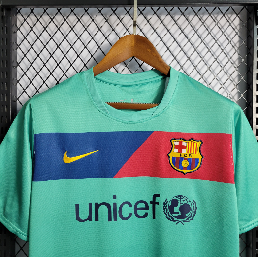2010-2011 Barcelona Retro Away Football shirt 