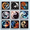 (Multi-Style) Tai Chi-11CT Stamped Cross Stitch 40*40cm/15.75*15.75in
