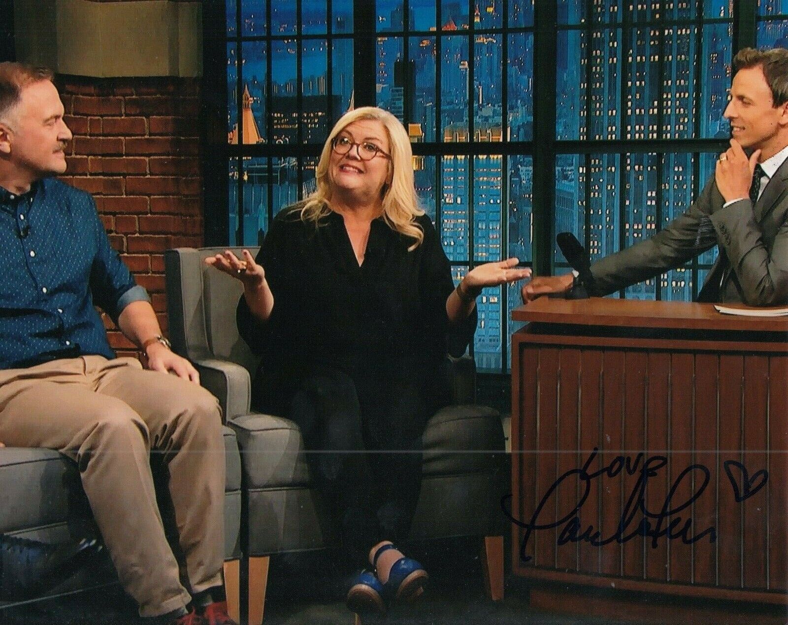 PAULA PELL signed (SATURDAY NIGHT LIVE) autographed 8X10 Photo Poster painting *30 ROCK* W/COA D