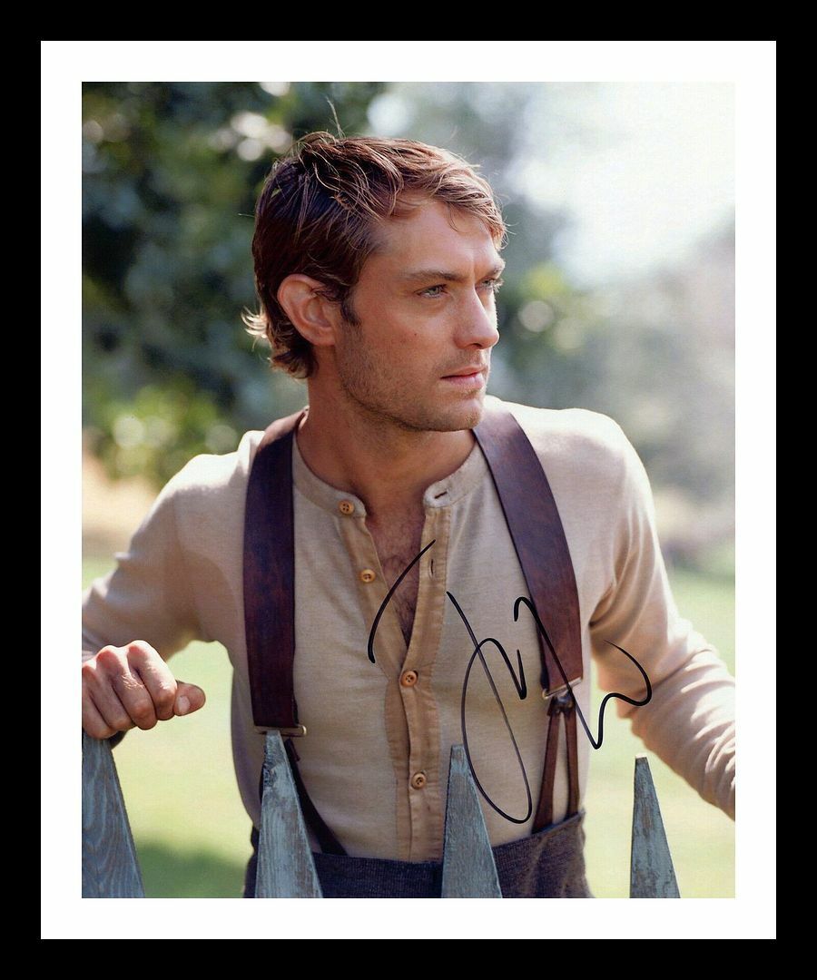 Jude Law - Inman - Cold Mountain Autographed Signed & Framed Photo Poster painting