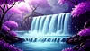 Luxury AB Velvet Diamond Painting Kit - Waterfall