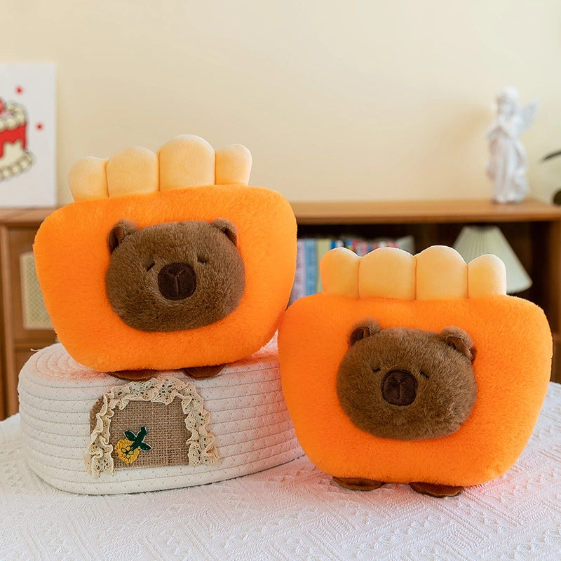 Bubble Mart Paradise Rab Plush Large Capacity Cute Tote Bag Embroidered Shoulder Bag Handbag