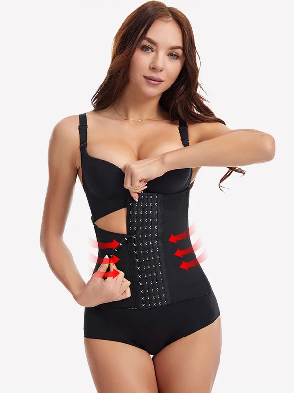 Thin breathable belly button shapewear corset waist