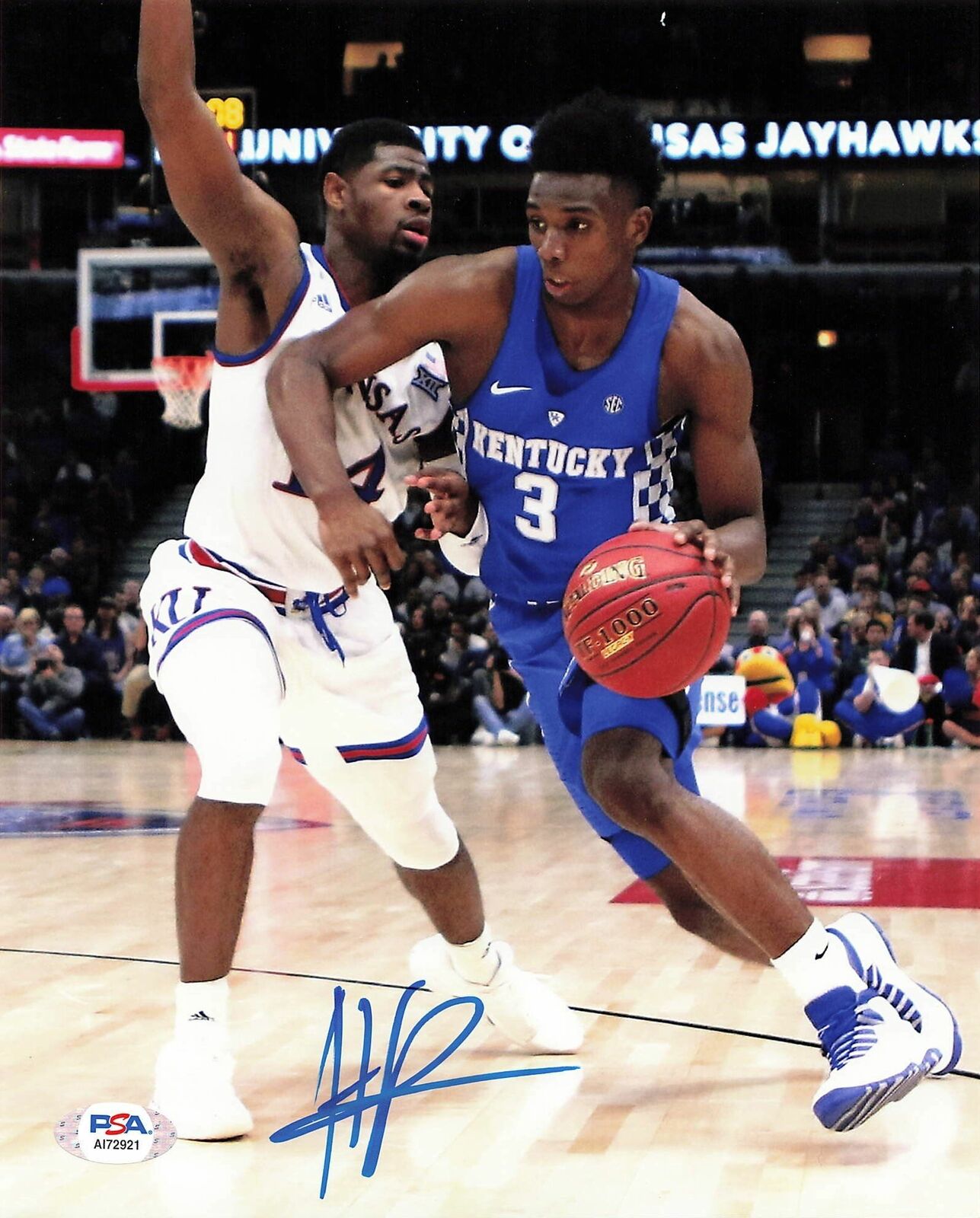 HAMIDOU DIALLO signed 8x10 Photo Poster painting PSA/DNA Kentucky Detroit Pistons Autographed