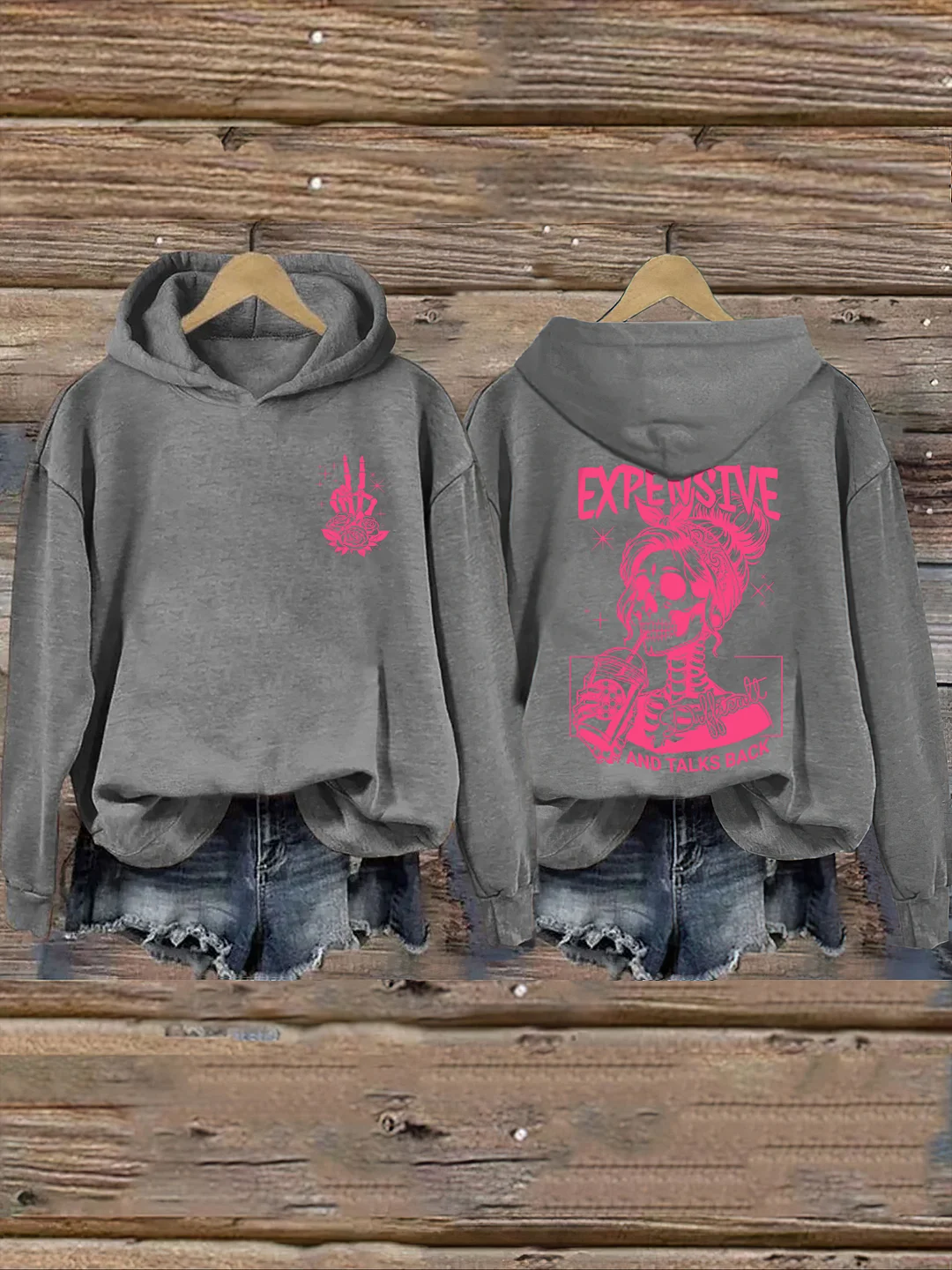 Expensive Difficult And Talks Back Hoodie