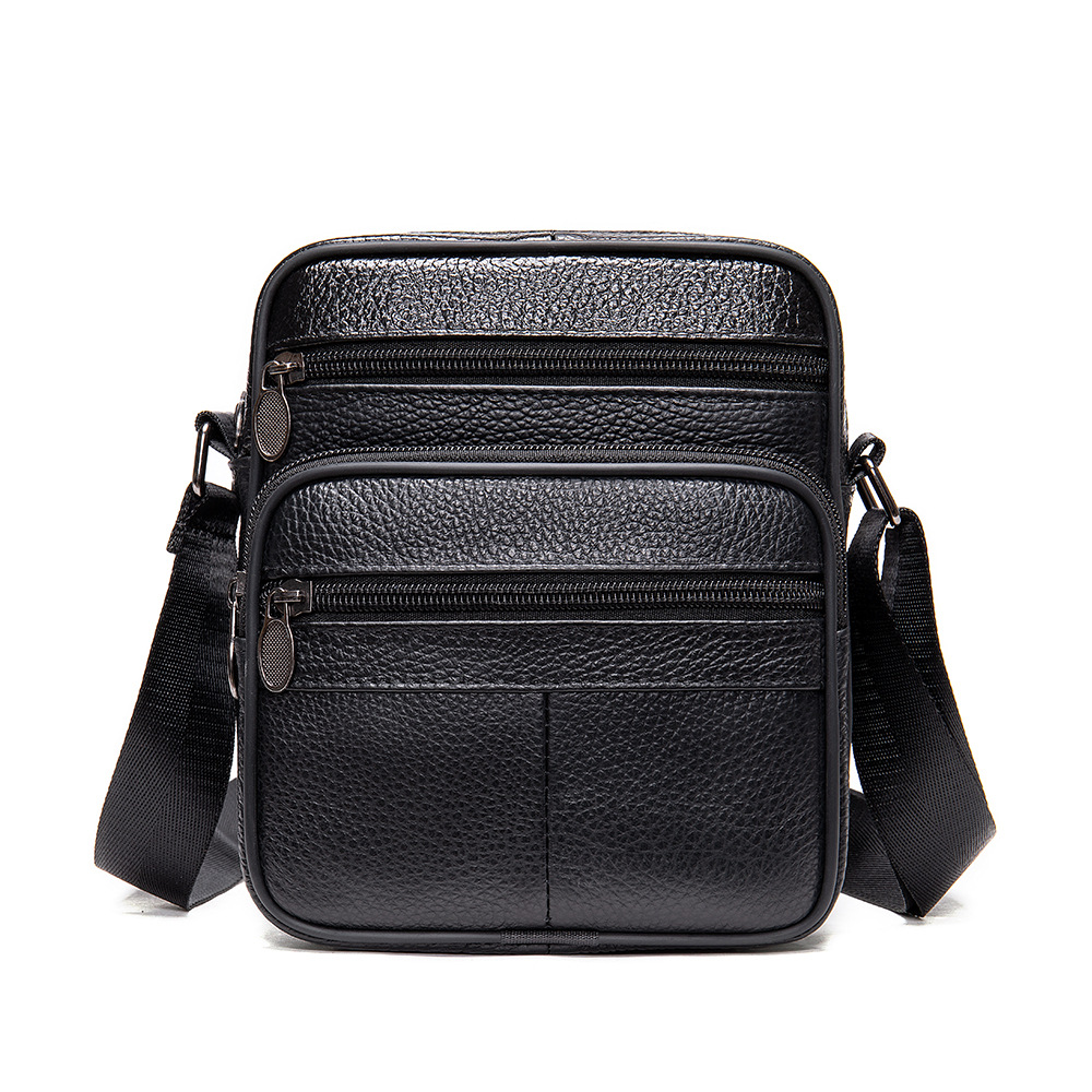 Men's Genuine Leather Shoulder Bags Crossbody Bags | ARKGET