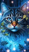 Luxury AB Velvet Diamond Painting Kit - Cat