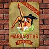 Cocktail Girl - Metal Tin Signs(8*12Inch/12*16Inch) - Bar