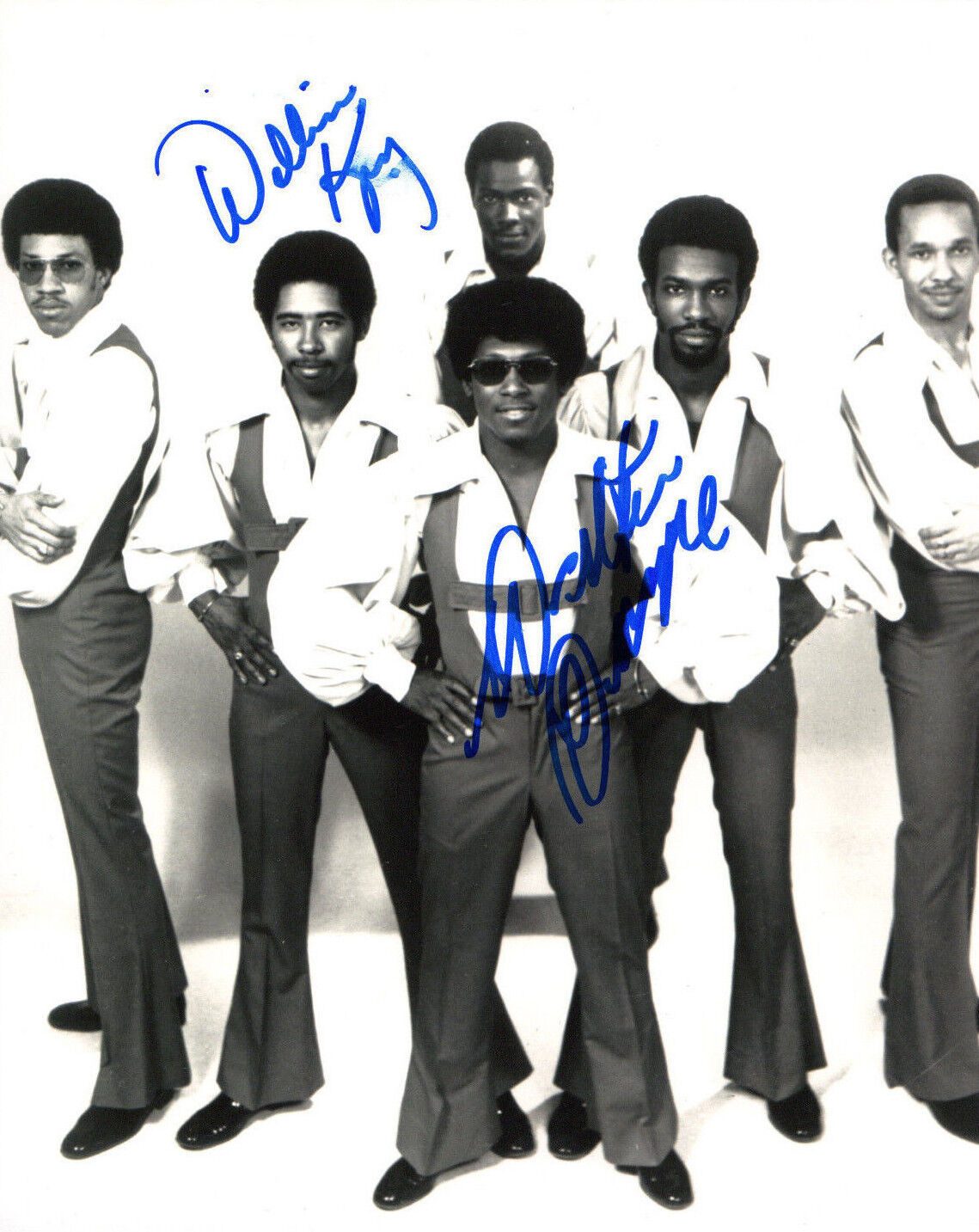 GFA William King Walter Orange * THE COMMODORES * Signed 8x10 Photo Poster painting PROOF 2 COA