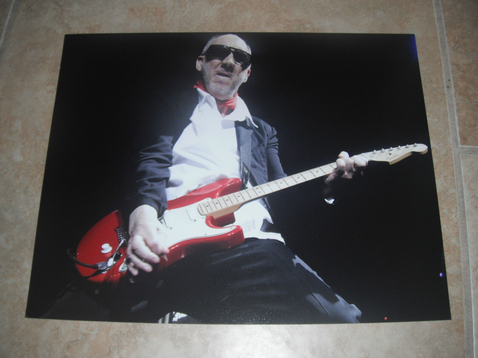 Pete Townshend The Who Live Music Color 11x14 Promo Photo Poster painting